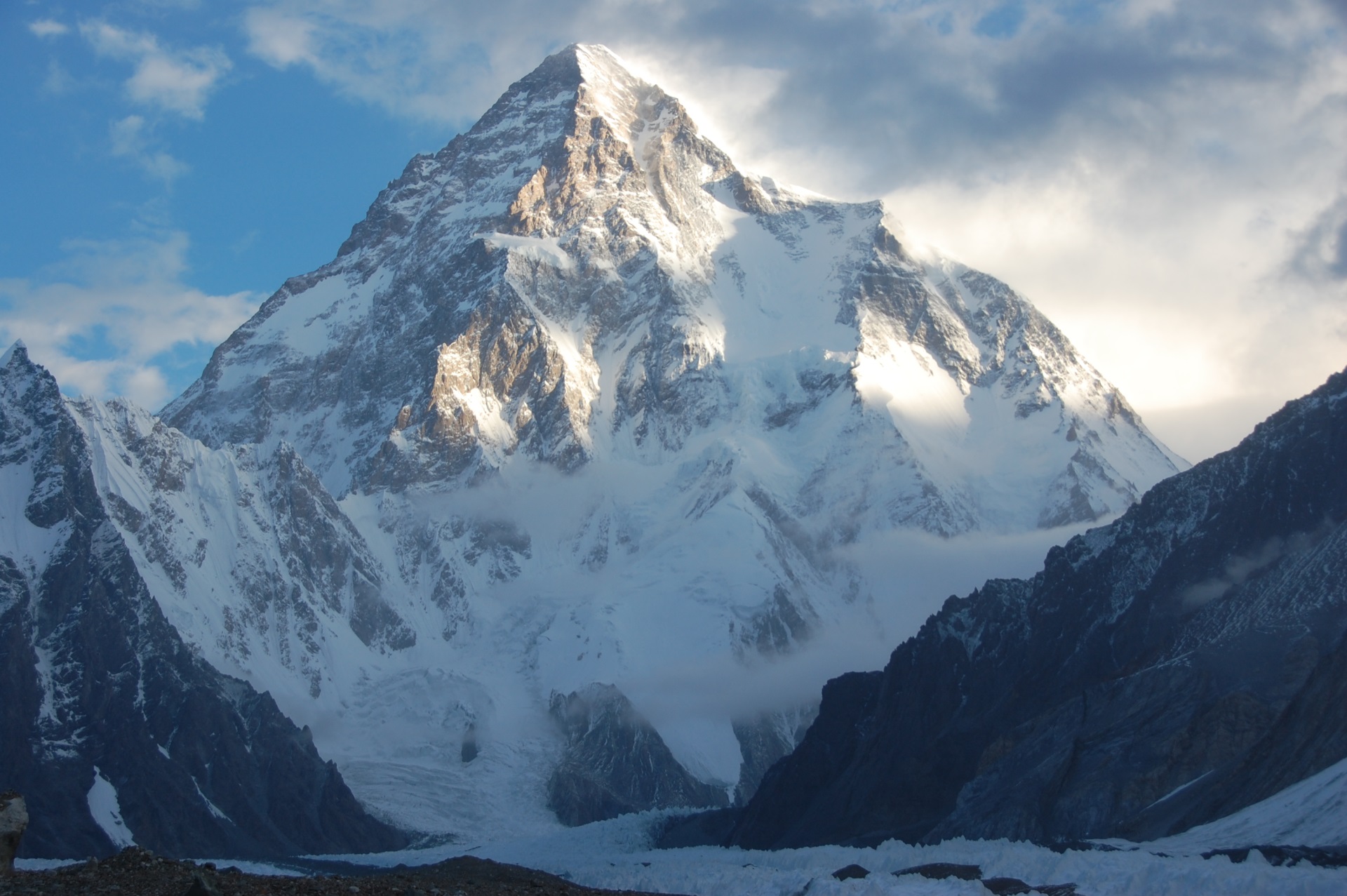 Photo: K2, Mount Godwin Austen, Chogori, Savage Mountain (Wikipedia) - A mountain of data